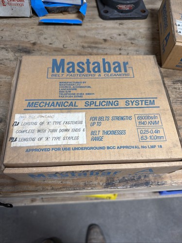 Mastabar type belt - type, splicing